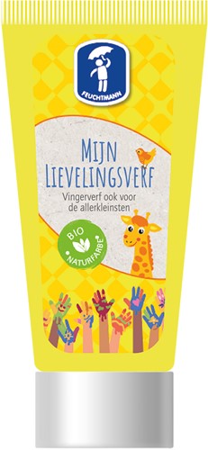 Mijn Lievelingsverf - Vingerverf Geel 75 g