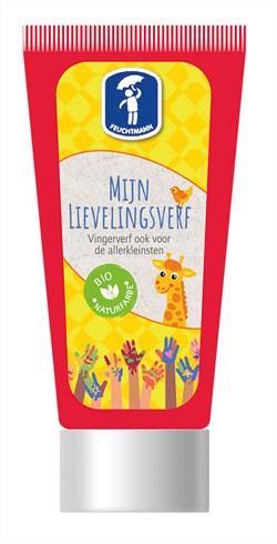 Mijn Lievelingsverf  - Vingerverf Rood 75 g