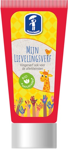 Mijn Lievelingsverf  - Vingerverf Rood 75 g