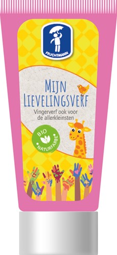 Mijn Lievelingsverf - Vingerfverf Roze 75 g