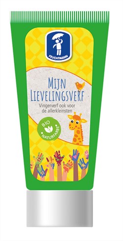 Mijn Lievelingsverf - Vingerverf Groen 75 g