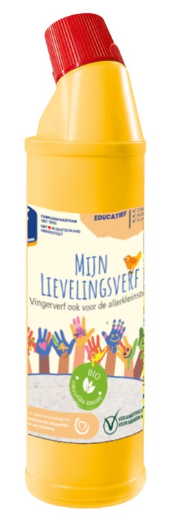 Mijn Lievelingsverf - Vingerverf Geel 900 g