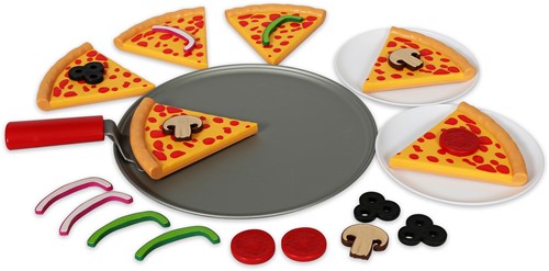 Popular Playthings - Magnetische Pizza Party Set-2