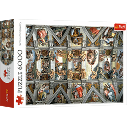 Trefl 6000 - Sistine Chapel ceiling