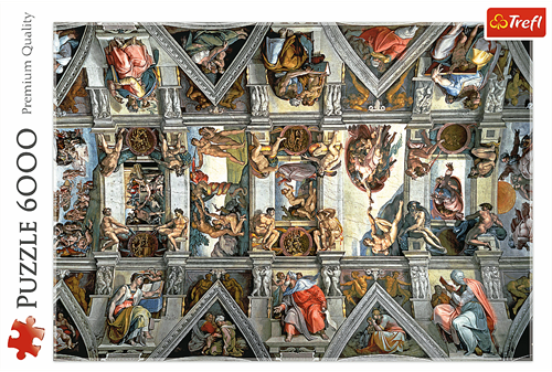 Trefl 6000 - Sistine Chapel ceiling-3