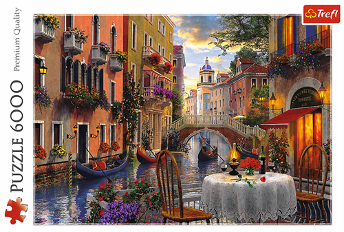 Trefl 6000 - Romantic supper-3