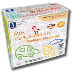 Mijn Lievelingskrijt Vloeibaar Stoepkrijt 4x100g