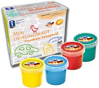 Mijn Lievelingskrijt Vloeibaar Stoepkrijt 4x100g-2