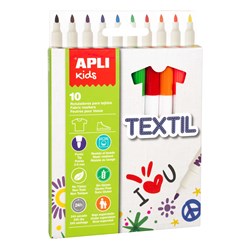 APLI - Textielstiften 10 stuks