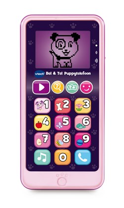 Vtech - Bel & Tel Puppytelefoon Roze