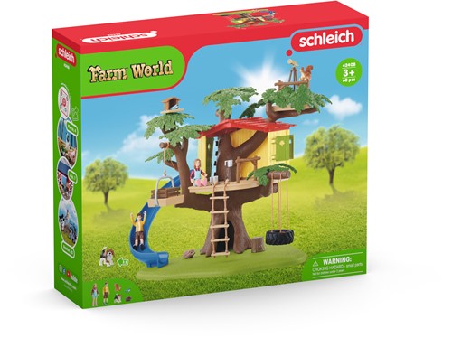 Schleich Farm World Avontuurlijke boomhut-3