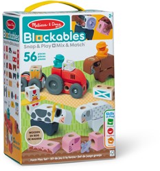 Melissa & Doug - Blockables Farm Play Set (56pc)