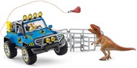 Schleich Dinosaurs Terreinwagen met dino-buitenposten