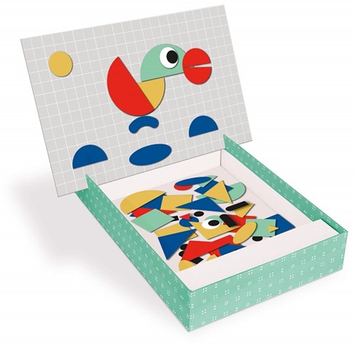 APLI - Spel Magnetisch Shapes 50 stuks-2