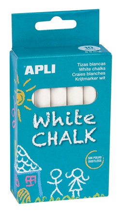 APLI - Krijt Wit 10 stuks