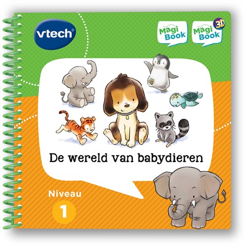 Vtech - Magibook - De Wereld Van Babydieren