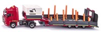 Siku Platform-accessoires voor de Control-dieplader 1:32 kunststof zwart inclusief palen platform en dekzeil voor Control-set: MAN-tractor met dieplader-3