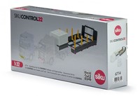 Siku Platform-accessoires voor de Control-dieplader 1:32 kunststof zwart inclusief palen platform en dekzeil voor Control-set: MAN-tractor met dieplader-2
