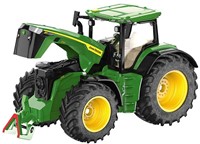 Siku John Deere 8R 370 1:32 metaal/kunststof groen incl. contragewicht motorkap kan open-3