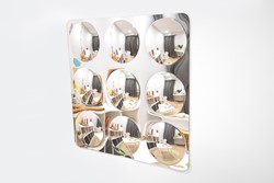 Tickit Acryl 9 Koepel Spiegels Convex 780mm