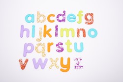 Tickit Doorschijnende Regenboog Glitterletters
