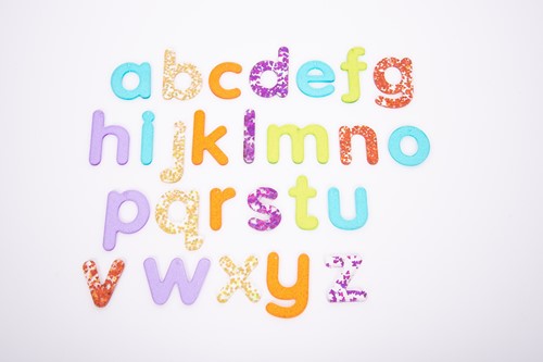 Tickit Doorschijnende Regenboog Glitterletters