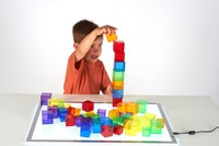 Tickit Doorschijnende Kubus Set-2