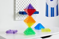 Tickit Doorschijnende Kleurrijke Pyramide - Pk30-2