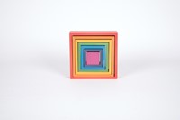 Tickit Regenboog Houten Architect Vierkanten