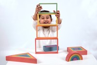 Tickit Regenboog Houten Architect Set-2