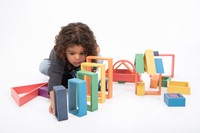 Tickit Regenboog Houten Architect Set-3