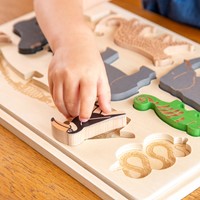 Tickit Houten Safari Dieren Puzzel-2