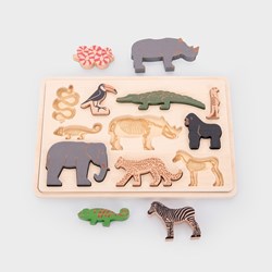 Tickit Houten Safari Dieren Puzzel