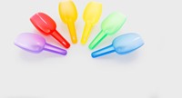Tickit Doorschijnende Gekleurde Schepjes - 6 stuks - 1+