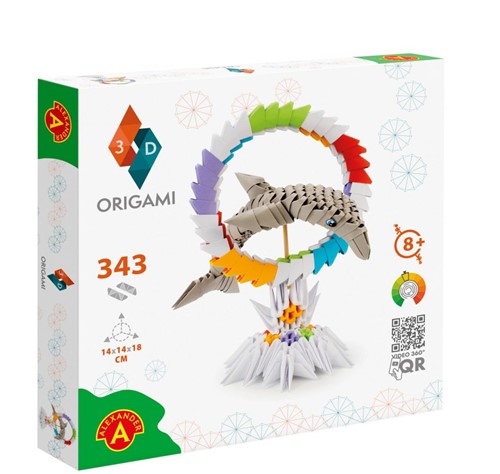 ORIGAMI 3D - Dolphin - 343pcs