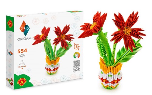 ORIGAMI 3D - Flowerpot - 554pcs