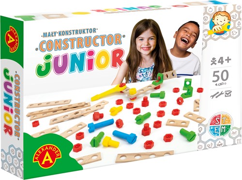 Constructor Junior – Do it yourself construction sets - 50pc-3