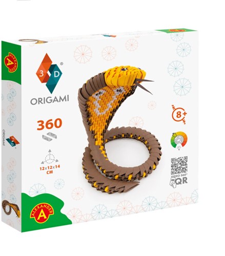 ORIGAMI 3D Cobra - 360pcs
