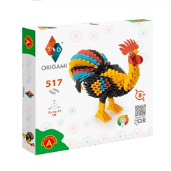 ORIGAMI 3D Rooster - 517pcs