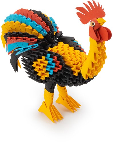 ORIGAMI 3D Rooster - 517pcs-2