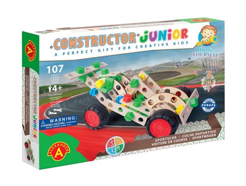 Constructor Junior - 3×1 – Sportscar - 107pcs