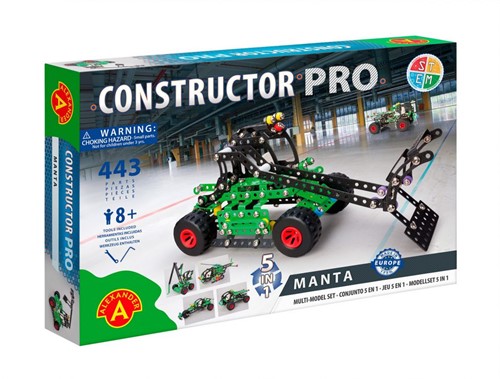 Constructor PRO - Manta (5in1) - 444pcs