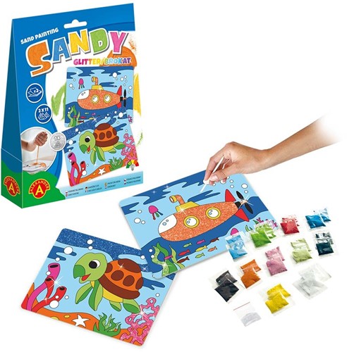 SANDY - GLITTER Sub & Turtle-2