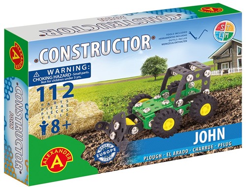Constructor - John (Snow Plow) - 112pcs