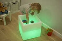 Tickit Sensorische Kubus Watertafel met Sfeerverlichting-2