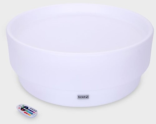 Tickit Lage Ronde Sensorische Ontdekkings Tafel Met Sfeerverlichting