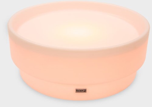 Tickit Lage Ronde Sensorische Ontdekkings Tafel Met Sfeerverlichting-2