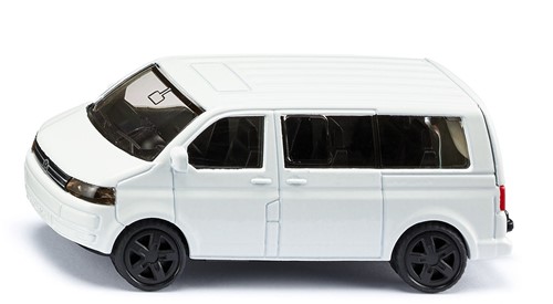 Siku Knutselset Style my VW T5 Snowman gelimiteerde oplage metaal/kunststof wit speelgoedauto incl. stickervel voor een individueel ontwerp-3