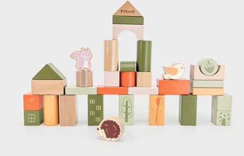 POLAR B Houten Blokken 50Pcs-3