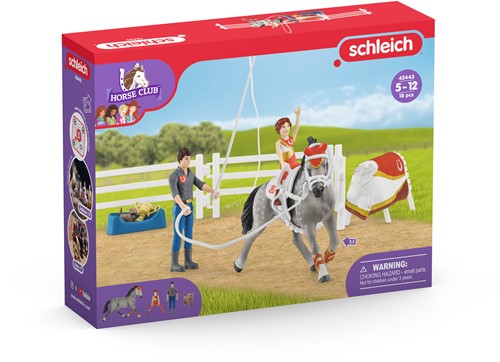 Schleich Horse Club Horse Club Mia's voltige rijset-3